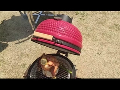 Engsel Khusus Urban Charcoal Kamado Grill 22 Inch White Glaze Compleet 57*65cm