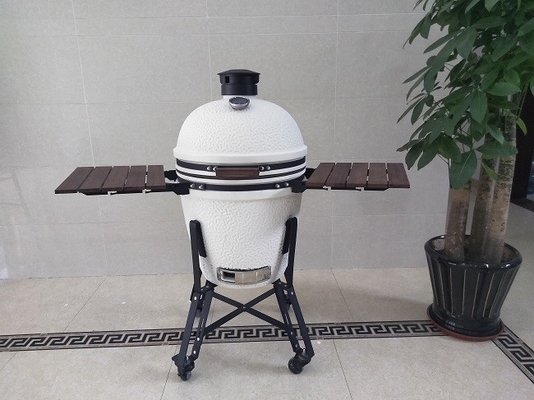Engsel Khusus Urban Charcoal Kamado Grill 22 Inch White Glaze Compleet 57*65cm