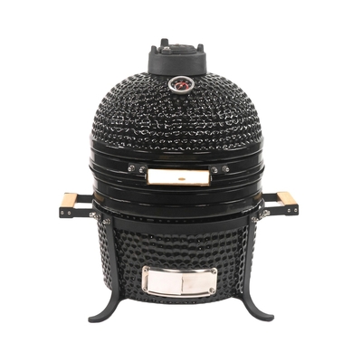 24 Inch Ceramic Barbecue Wheels Grill 200-700 ° F-Kisaran Suhu
