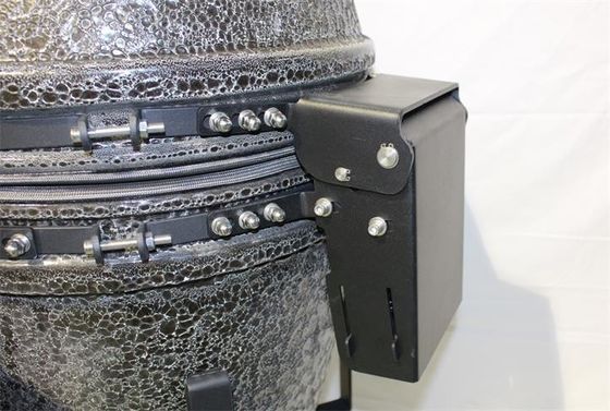 Hitam 54.6cm 21,5 Inch Keramik Arang BBQ Cast Iron Grate